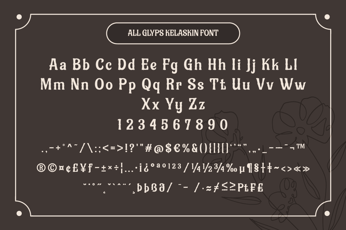 Kelaskin – Classic Serif font, a Serif Font by productype1 (Photo 12 of 13)