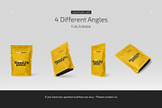 Matte Stand-Up Pouch Mockup Set, a Cups & Container Mockup by Country4k (Thumbnail 4 of 4)