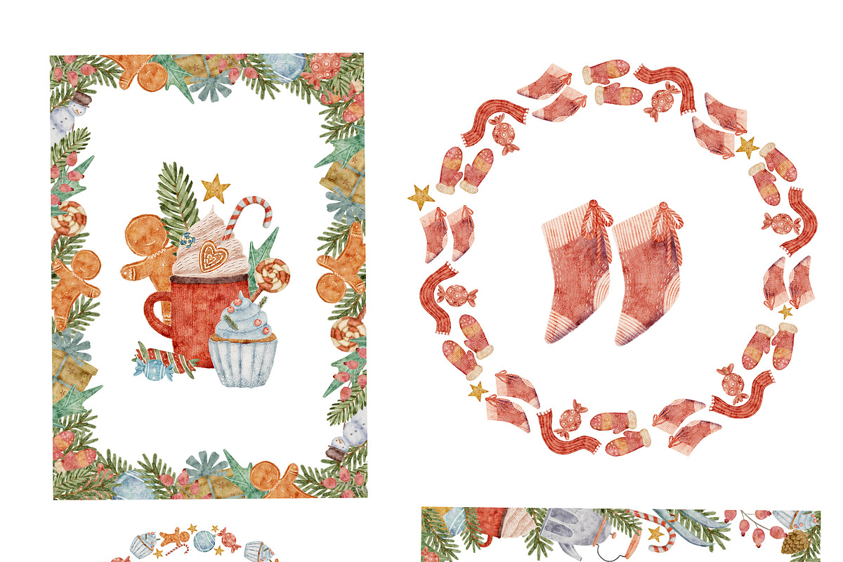 Hand-Drawn Christmas Magic, a Graphic by Kattypainting (Photo 4 of 6)