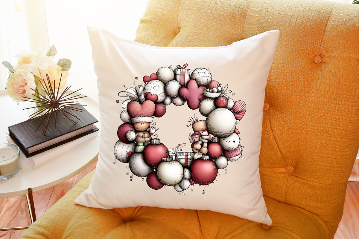 Whimsical Christmas Clipart, an Illustration by Sublimation Artist (Photo 6 of 6)