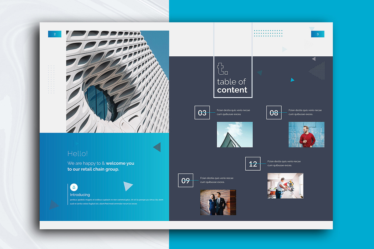 Company Profile Brochure, a Brochure Template by Addaxx (Photo 3 of 8)