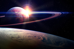 Beautiful space background