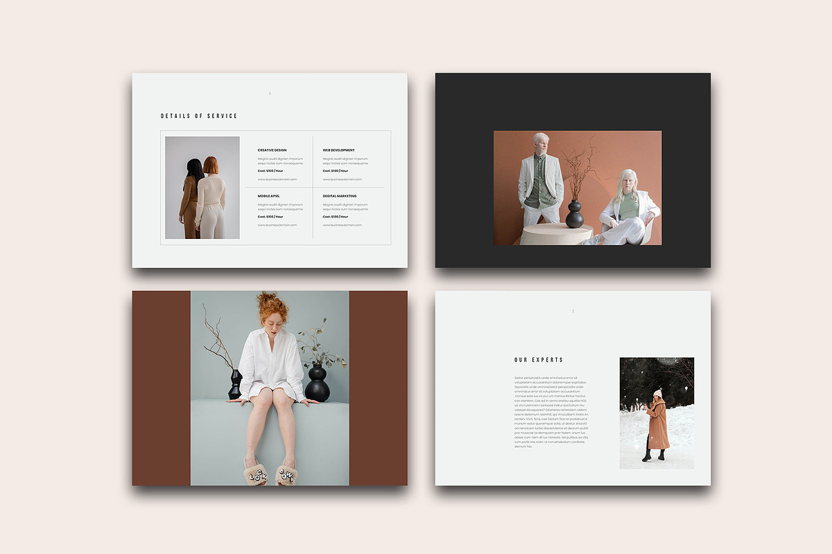 Landscape Project Proposal Template, a Brochure Template by HR Studio (Photo 4 of 8)