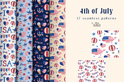 4th of July. USA patriotic set, a Decorative Illustration by Olya Haifisch (Thumbnail 4 of 5)