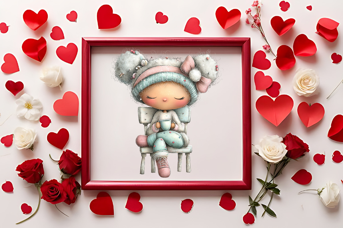 Cute Mrs Claus Clipart, an Illustration by RobertsArt (Photo 3 of 7)