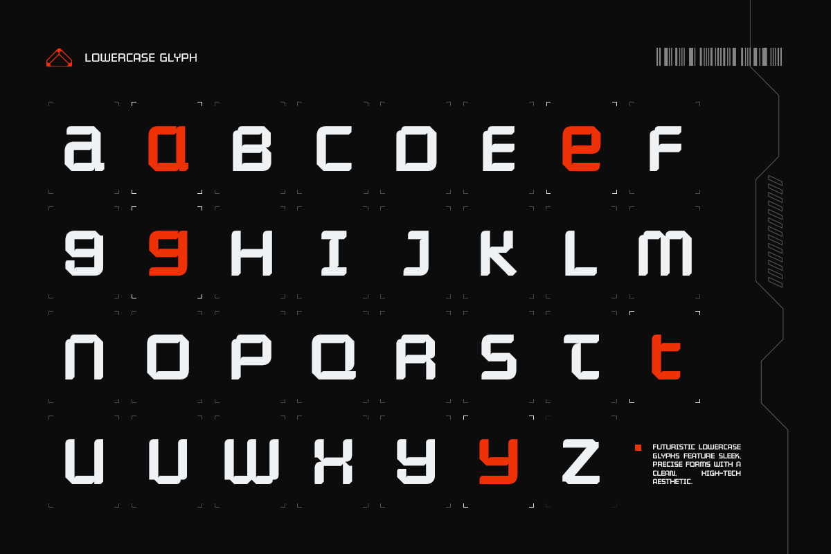 GC Hyper Human – Futurist Tech Sans, a Sans Serif Font by Glyphonic (Photo 14 of 15)