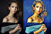Realistic Oil Painting Art, an Action Add-On by U_Design (Thumbnail 4 of 11)