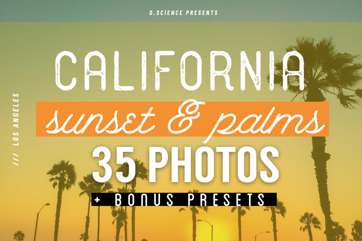 Sunset & Palm Trees Photo Bundle, a Nature Photo by Template Monkey @dscience (Photo 1 of 12)