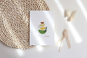 Avocado and Rainbow Collection, a Decorative Illustration by DearLetters (Thumbnail 12 of 12)