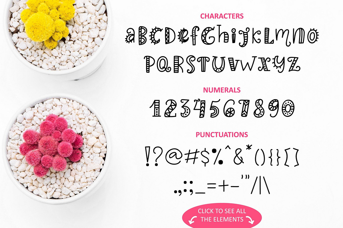 DECORATIVE FONT BUNDLE : 4 in 1, a Script Font by Katrinelly (Photo 15 of 17)