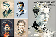 Modern Portraits, a Person Illustration by Digital Art Creations (Thumbnail 4 of 8)