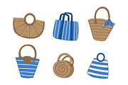 A Set of Summer Beach Bags, an Object Illustration by Milota (Thumbnail 3 of 3)