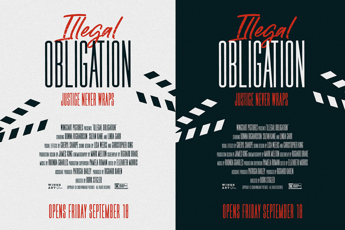 Legal Obligation: Sans Serif preview 5