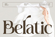 Belatic - Modern Elegant Display, a Serif Font by Qweera Studio (Thumbnail 1 of 12)
