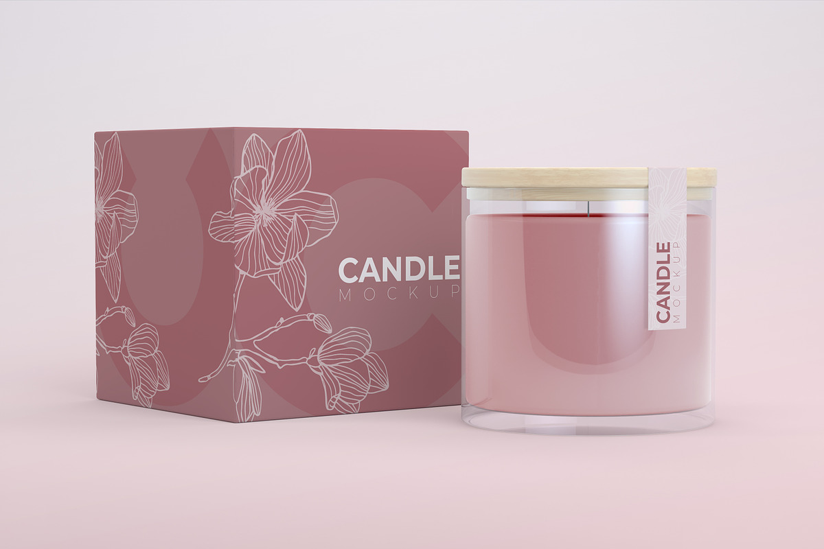 Candle Box Mockup, a Household Mockup by McLittle Stock (Photo 2 of 6)
