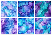 Mermaid Seamless Alcohol Ink Texture, a Texture Graphic by Dream Creation (Thumbnail 5 of 7)