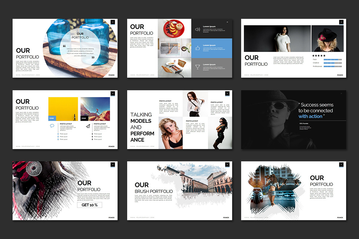 Power Powerpoint Presentation, a Presentation Template by Stock Shape (Photo 5 of 8)
