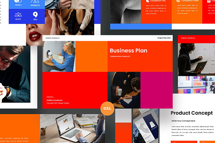 Business Plan Google Slides Template