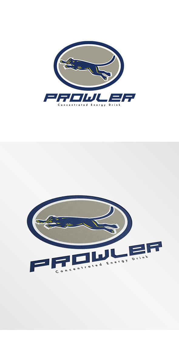 Prowler Concentrated Energy Drink Lo, a Branding & Logo Template by ...