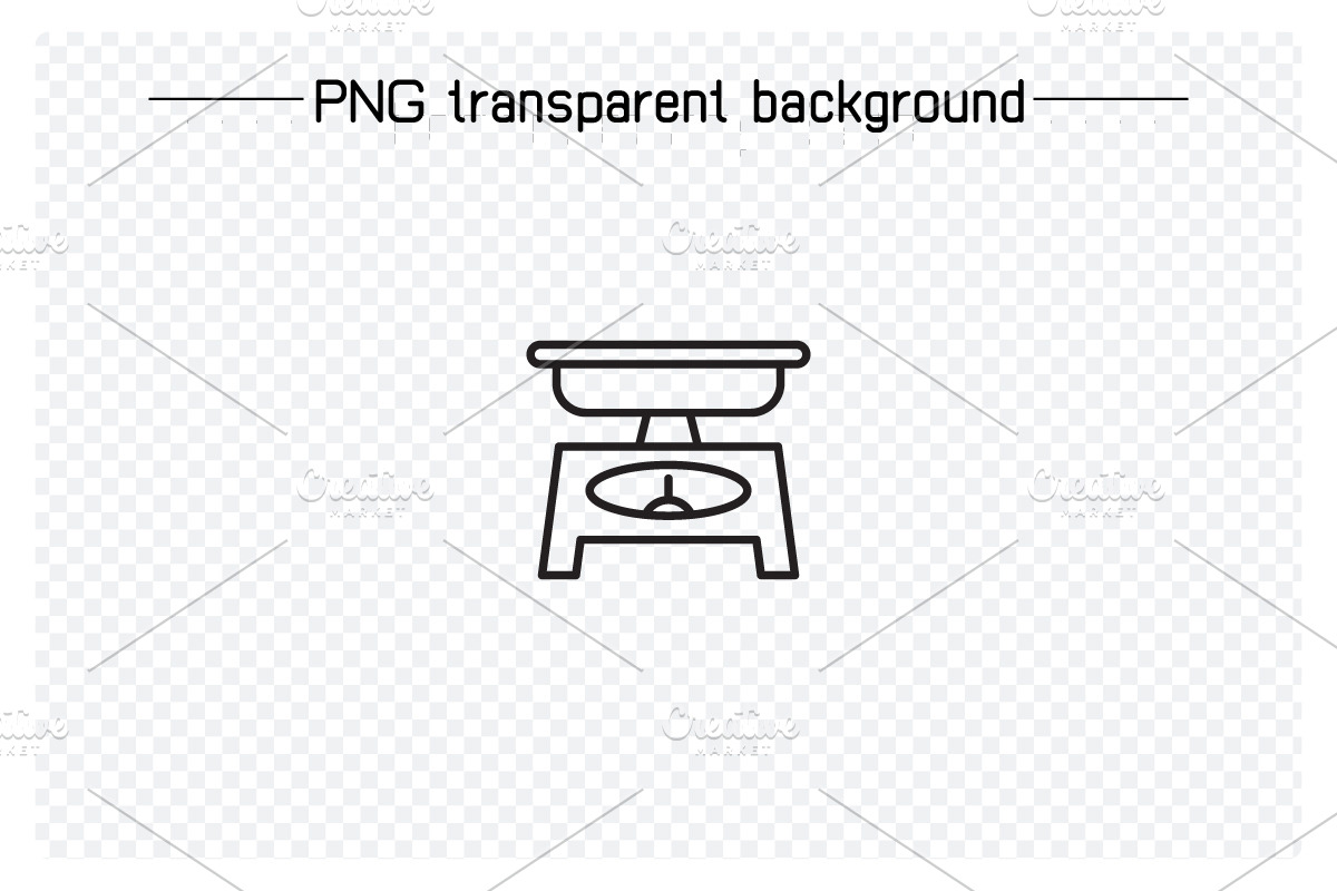 Weight Scale Icons Line Set, an Outline Icon by Designfour (Photo 5 of 7)