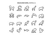 Bold Line Icons, an Outline Icon by Howcolour (Thumbnail 21 of 151)