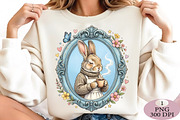 Cute Bunny Mom Coffee PNG, an Illustration by Daily.Designs (Thumbnail 5 of 5)