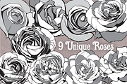 Vector Roses 2, an Object Graphic by Ferntale Art & Design (Thumbnail 3 of 5)