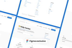 Helpcenter - Web Figma Starter Kit, a Templates & Theme by Petr Bilek