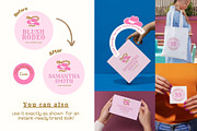 Blush Rodeo Logo Branding Kit, a Branding & Logo Template by Hell Yeah Designs (Thumbnail 6 of 7)