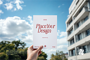 Hand and Paper Mockup Set - Vol 2, a Books & Magazine Mockup by DOBE Studio (Thumbnail 4 of 8)