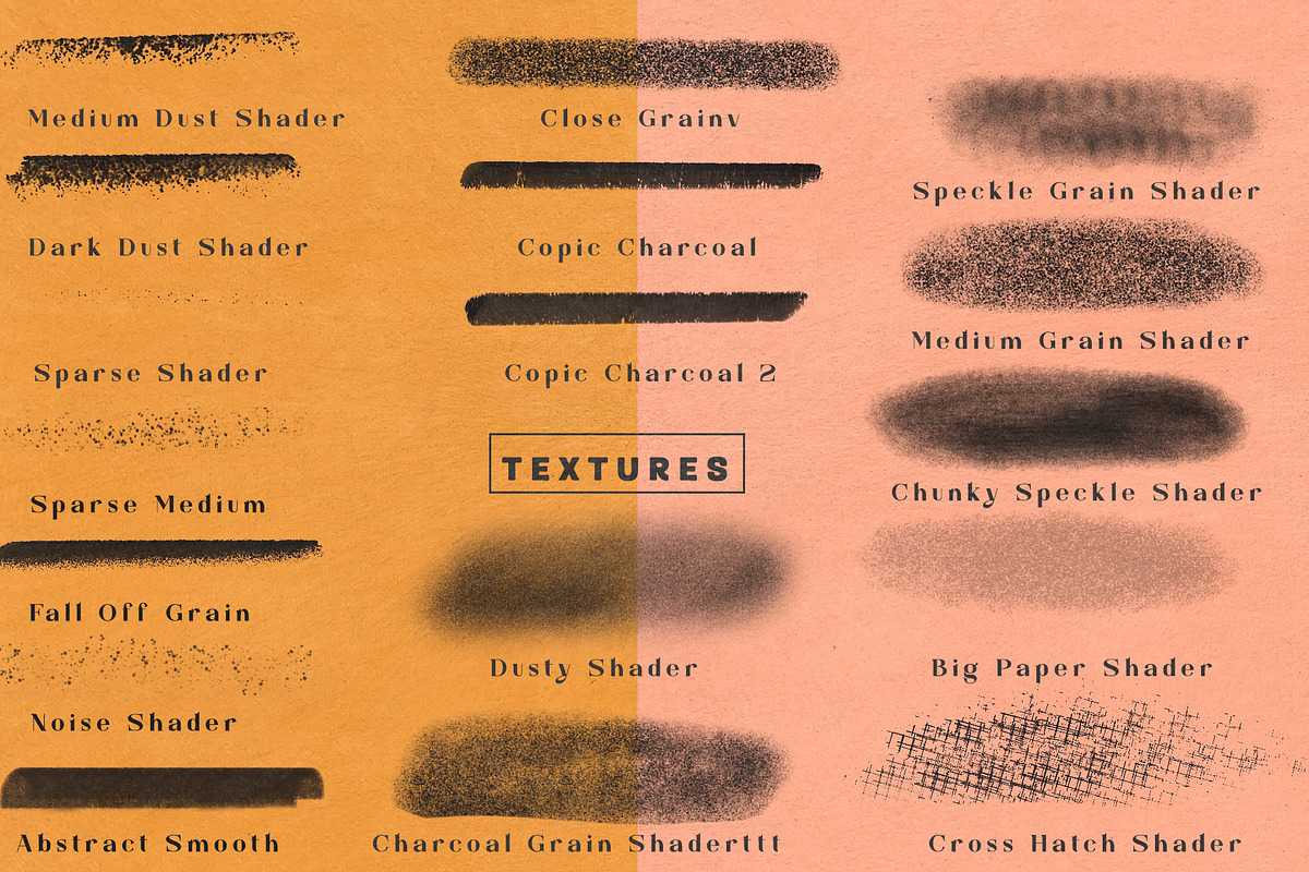 Analogue Retro Brushes for Procreate, a Brush Add-On by Neon Wild (Photo 6 of 11)