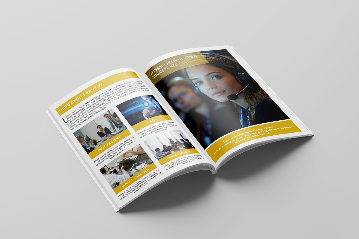 Corporate Brochure, a Brochure Template by Template Shop (Photo 4 of 11)