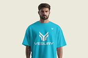 Handsome Men T-shirt Mockup, a Shirt Mockup by INTENTFX (Thumbnail 7 of 12)