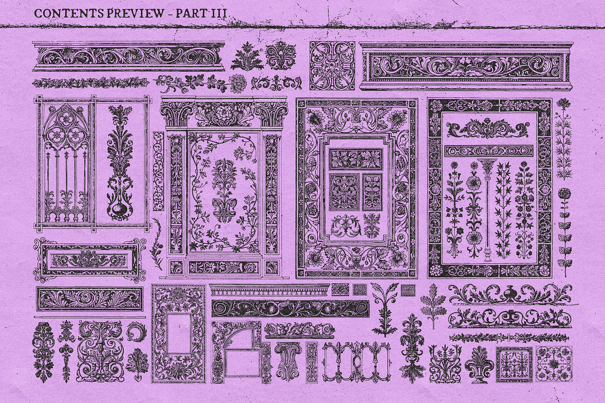 Ornamental Vectors, an Object Graphic by MiksKS (Photo 9 of 10)