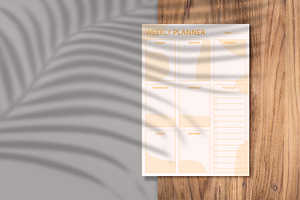 Weekly Planner Sheet Design -03