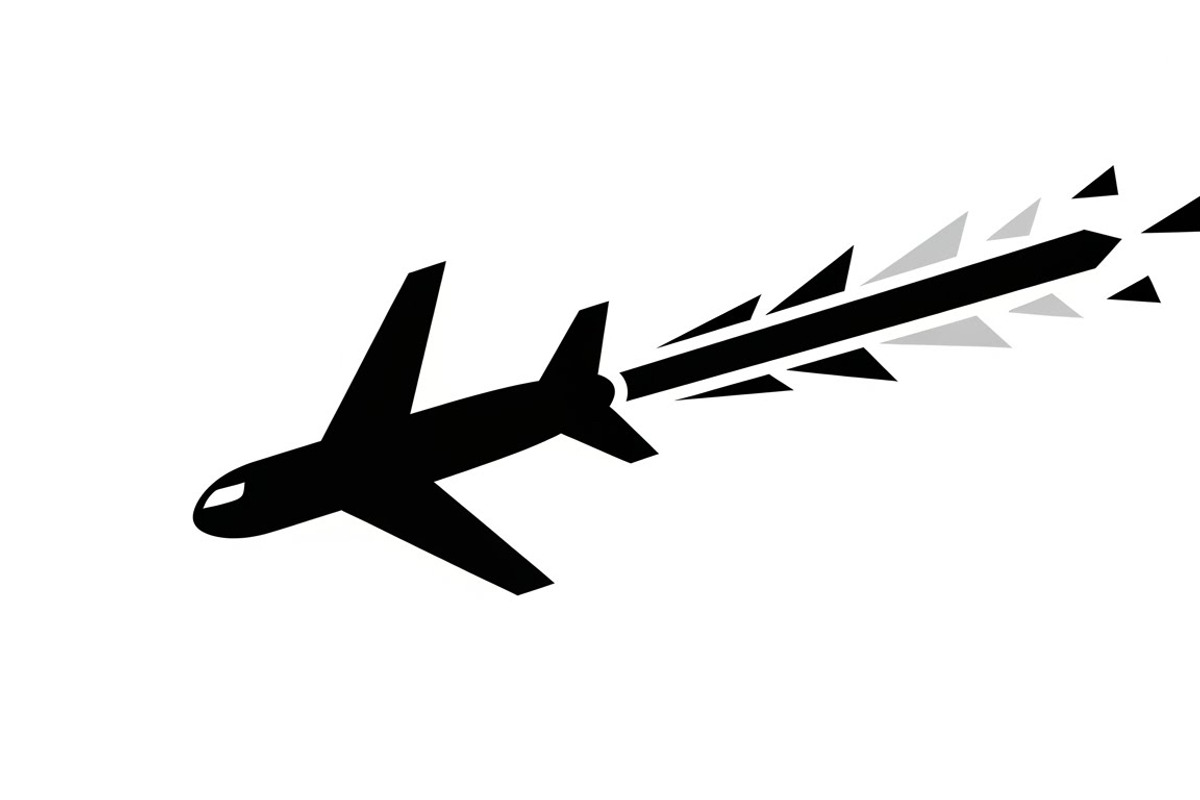 airplane travel silhouettes, an Illustration by Amazin_art (Photo 27 of 31)
