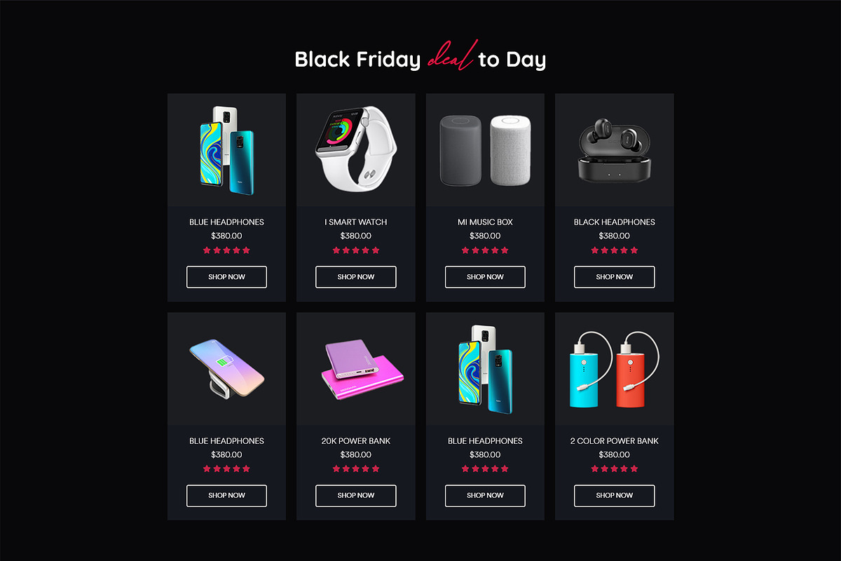 Black Friday Landing page Template, a Landing Page Template by CodexCoder Themes (Photo 4 of 5)