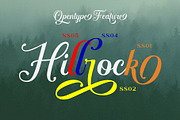 Hillrock / Elegant script, a Script Font by Java pep (Thumbnail 8 of 15)