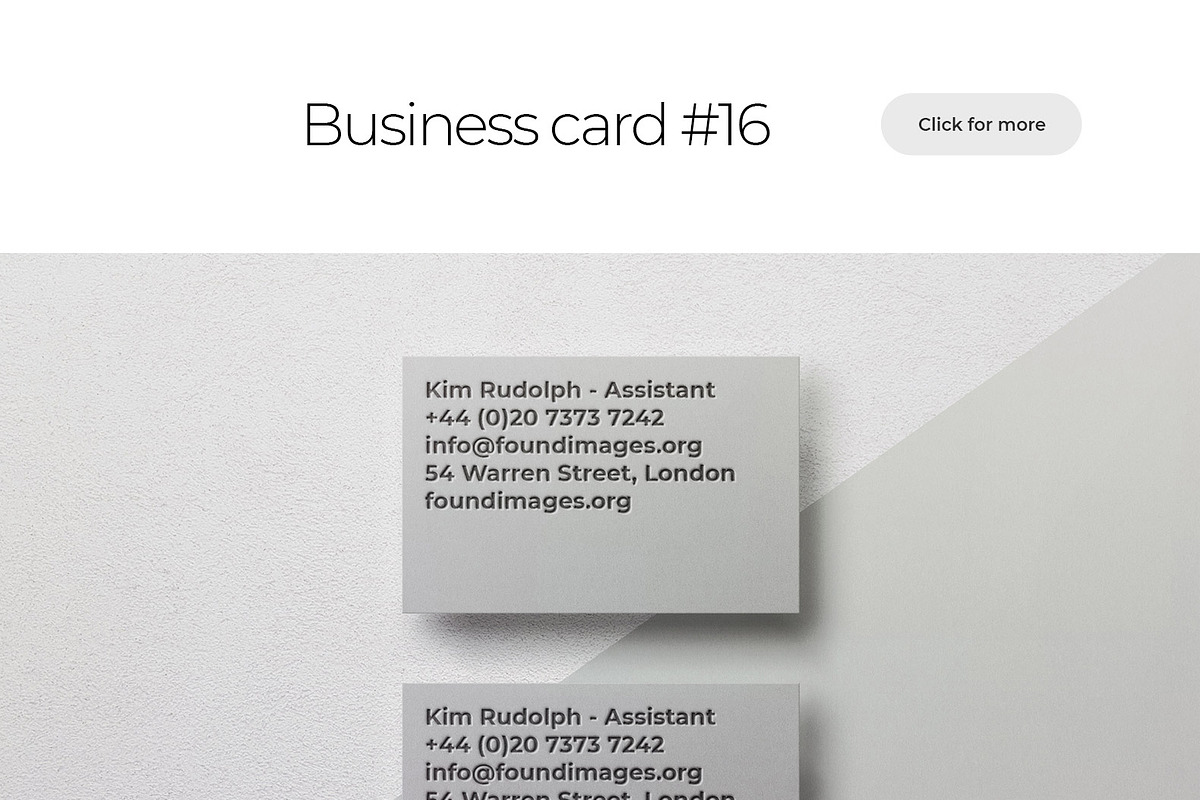 Business Card Mockup Template Bundle, a Business Card Template by PrintPixel (Photo 89 of 104)