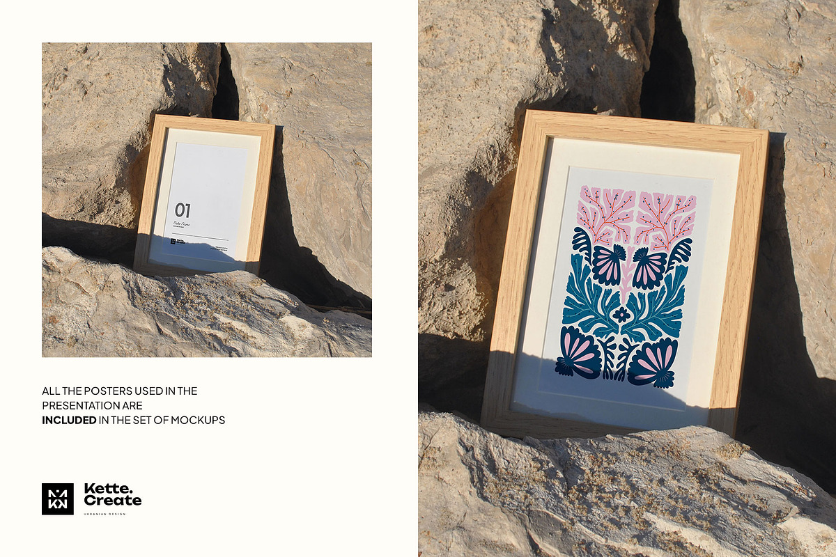 Ocean Sand | Frame Mockup, a Household Mockup by KetteCreate (Photo 4 of 16)