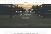 Anomali - Responsive HTML Template, a Bootstrap Template by N_thirteen (Thumbnail 1 of 2)