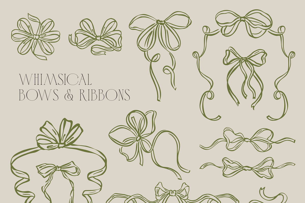 Whimsical Frames and Bows Part 2, an Object Graphic by DesignThatMatters (Photo 7 of 9)