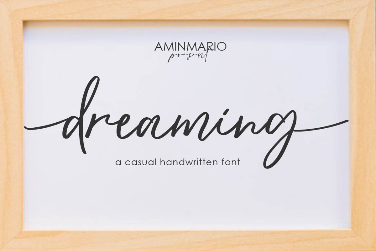 Lovely Script Bundle 20 Fonts, a Script Font by AMINMARIO (Photo 9 of 21)