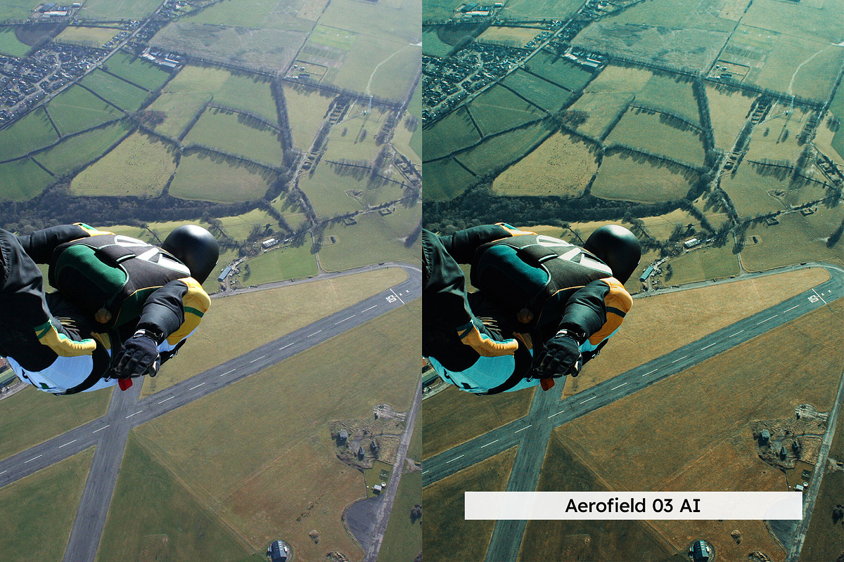 20 Skydiving Lightroom Presets LUTs, a Preset Add-On by SparkleStock