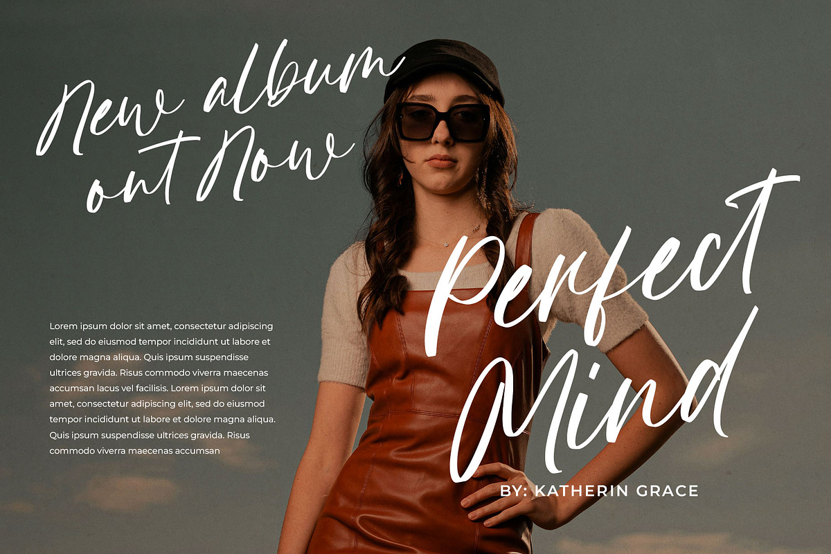 Allendia Modern Script Font, a Script Font by RantautypeStudio (Photo 13 of 15)