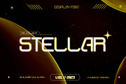 Stellar - Futuristic Display Font, a Sans Serif Font by Inviline.co (Thumbnail 1 of 7)