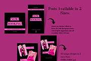 Black & Pink Boss Instagram Template, a Social Media Template by Faytemplates (Thumbnail 6 of 8)