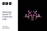 Minimalist Initials TT Community, a Branding & Logo Template by Luxury Logos (Thumbnail 1 of 4)