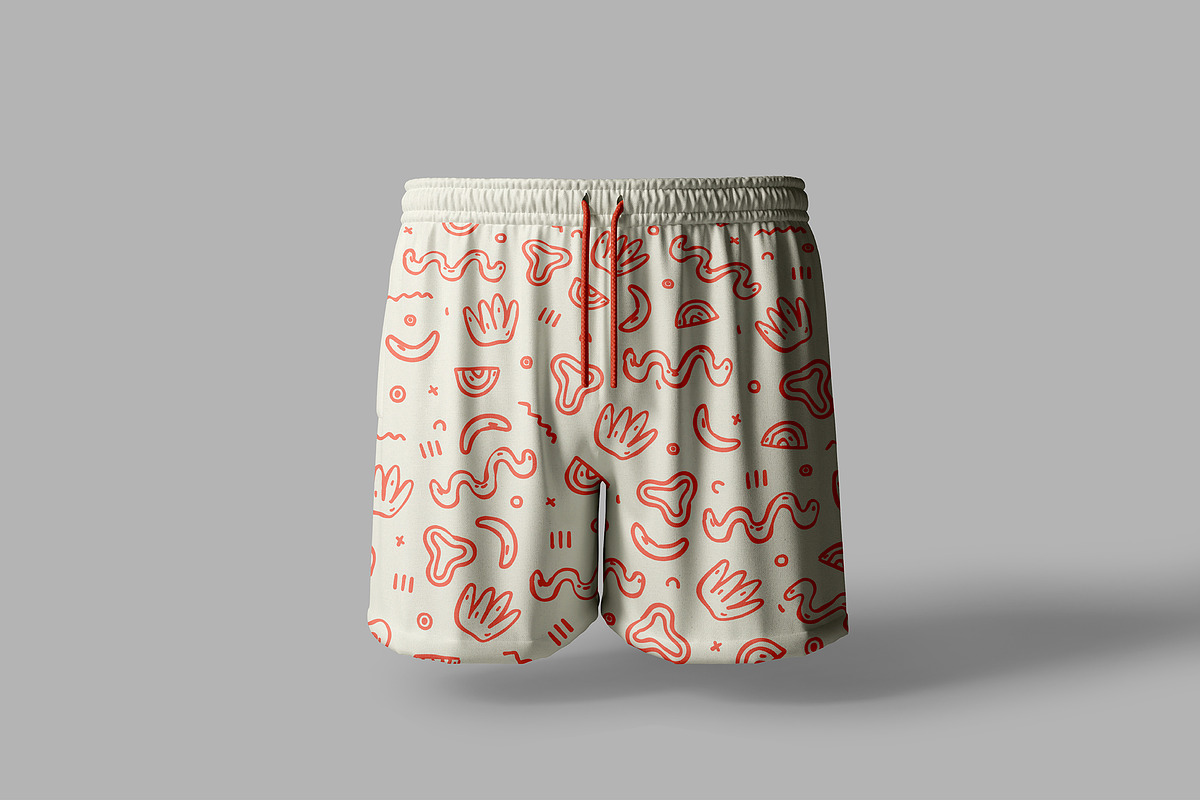 Short Pants Mockup, a Bottom Mockup by VanillineGraph (Photo 3 of 7)