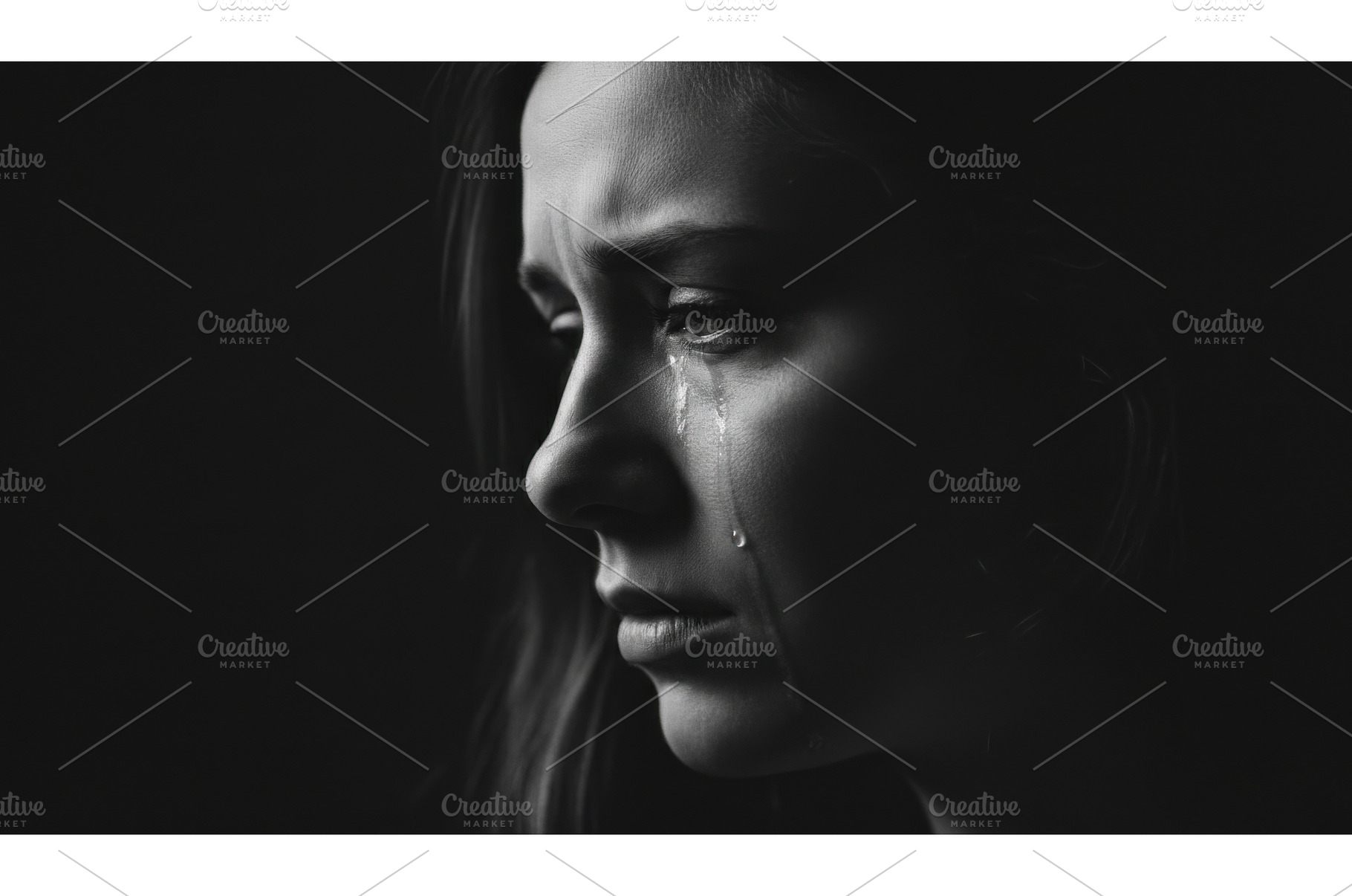 Close up portrait of woman face with, a Person Photo by Igor Tichonow